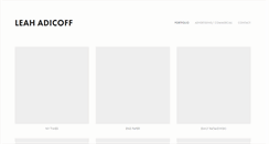 Desktop Screenshot of leahadicoff.com